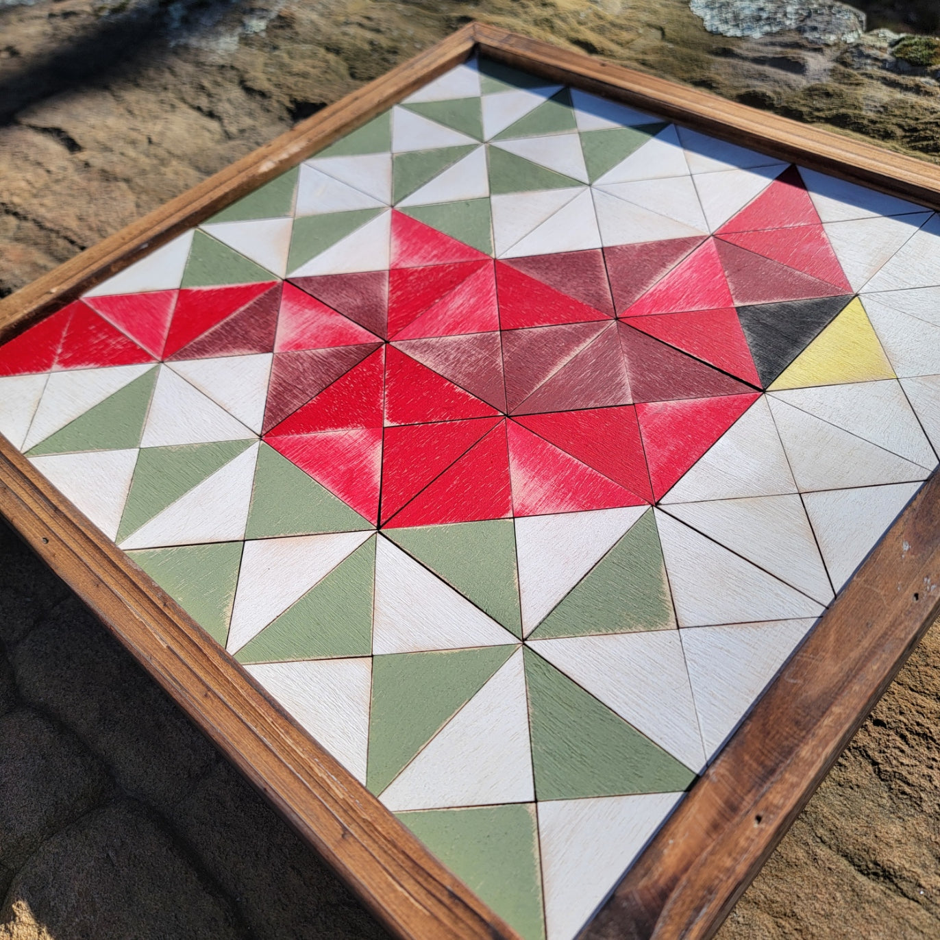 Cardinal Quilt Block Sign