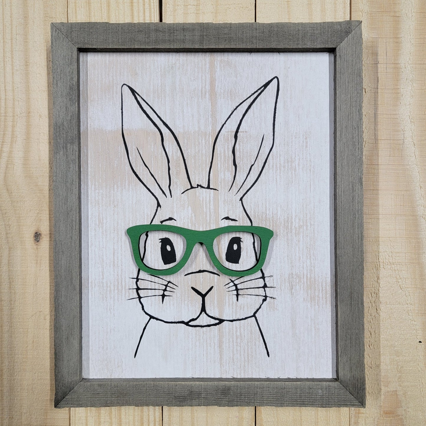 Bunny with Glasses