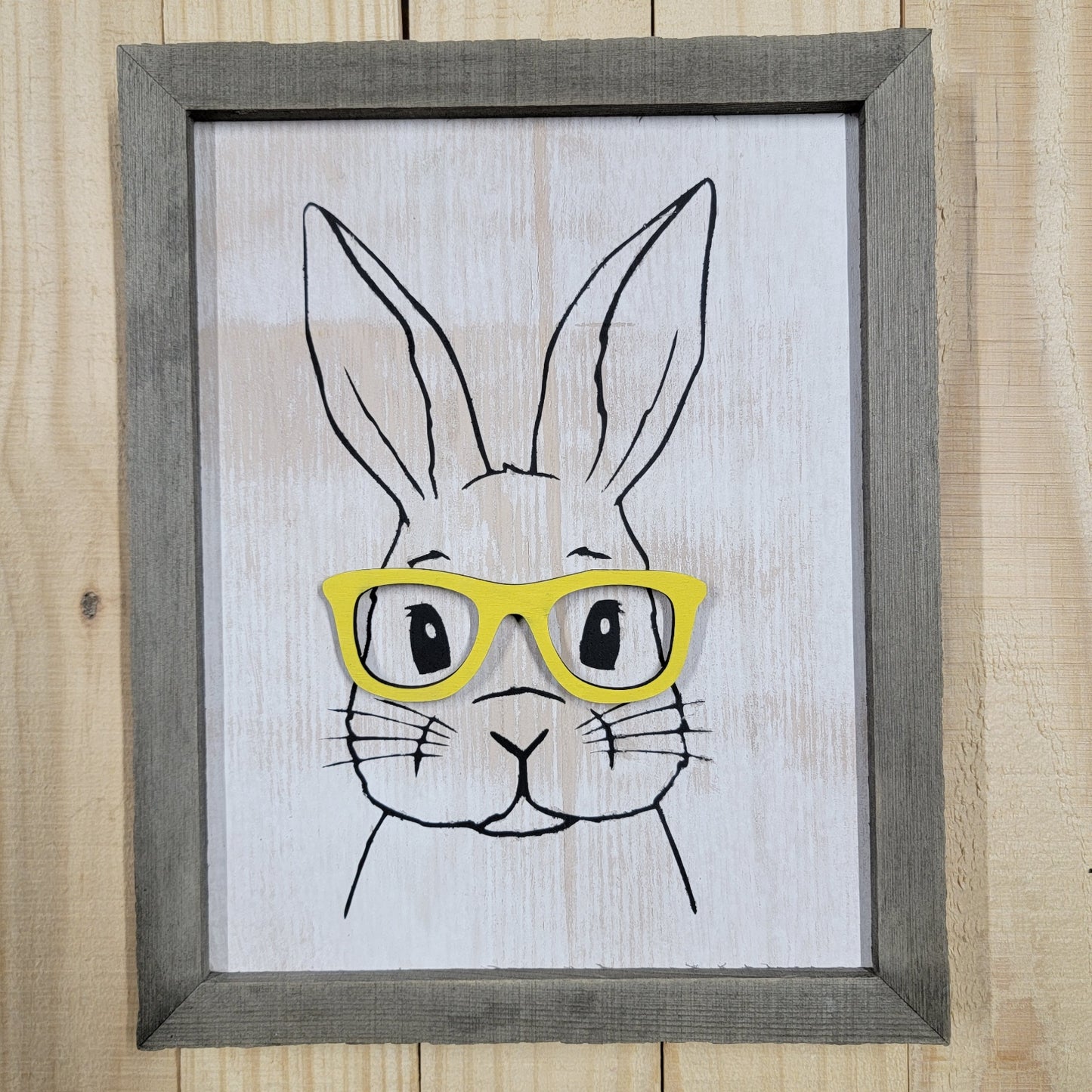 Bunny with Glasses