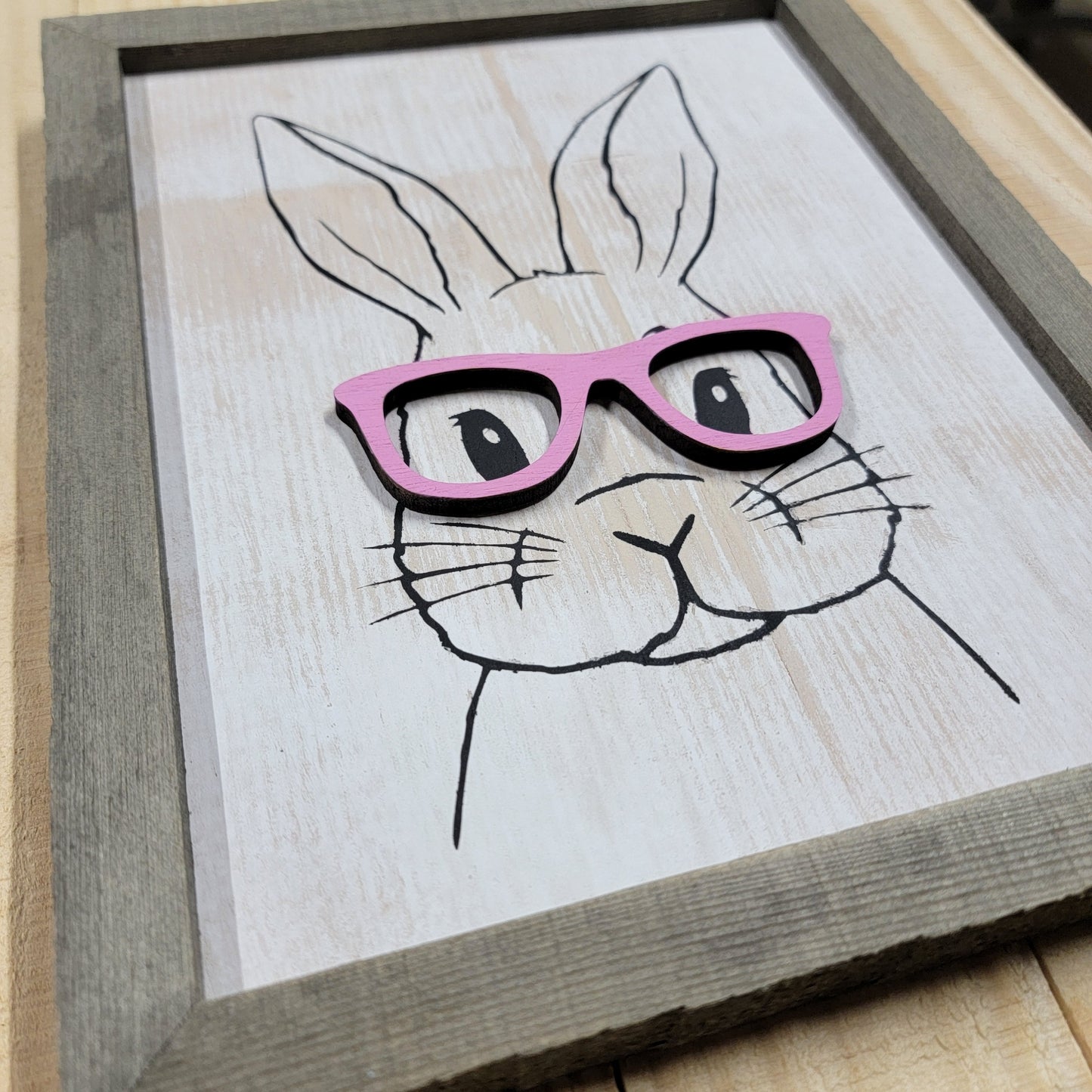 Bunny with Glasses