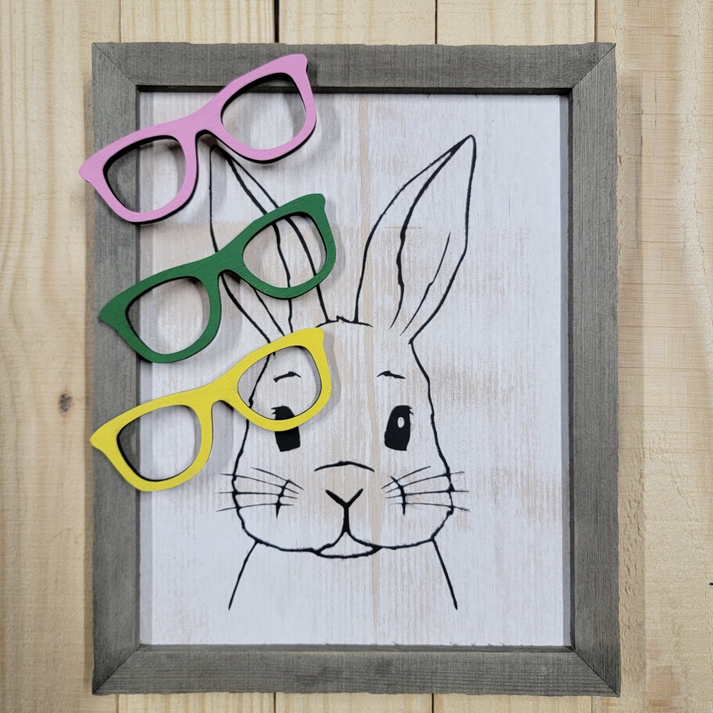 Bunny with Glasses