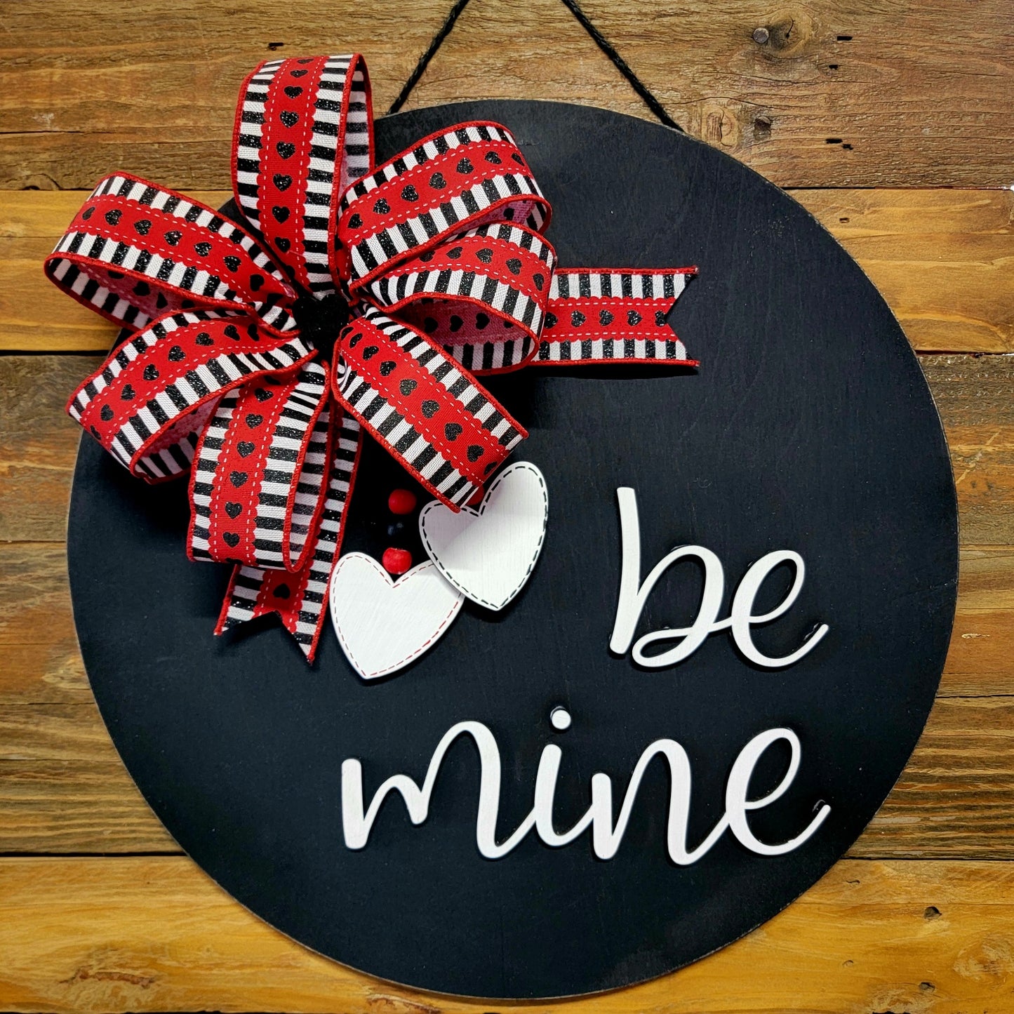 Be Mine - Red, White & Black
