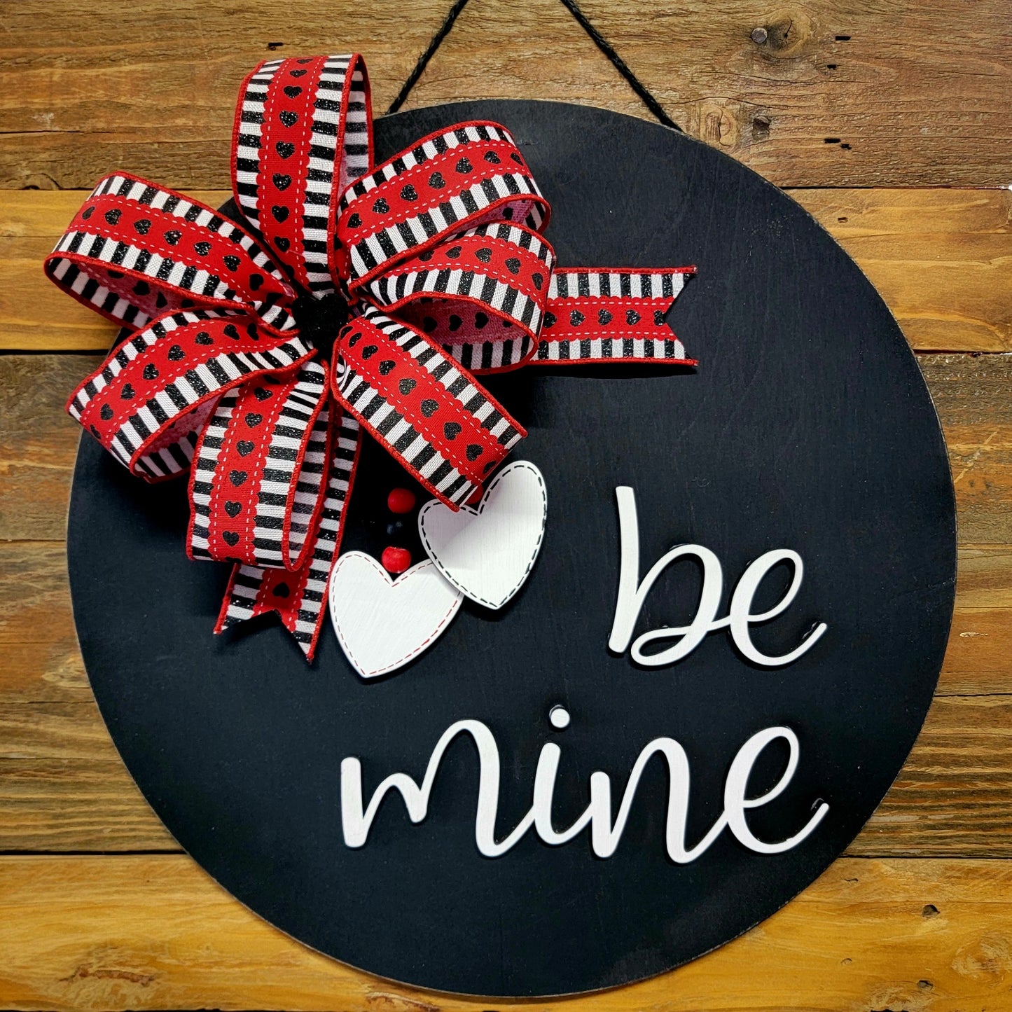 Be Mine - Red, White & Black