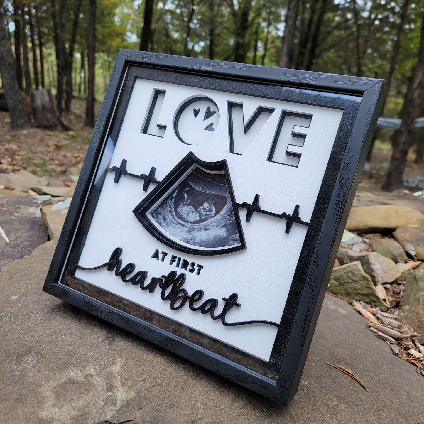 Shadow Box Ultrasound Keepsake Frame