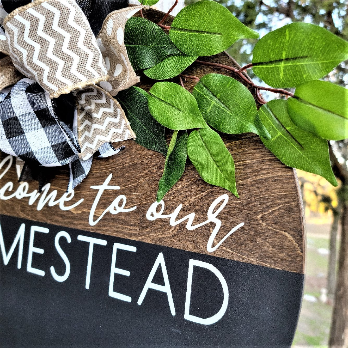 Welcome to Our Homestead Round