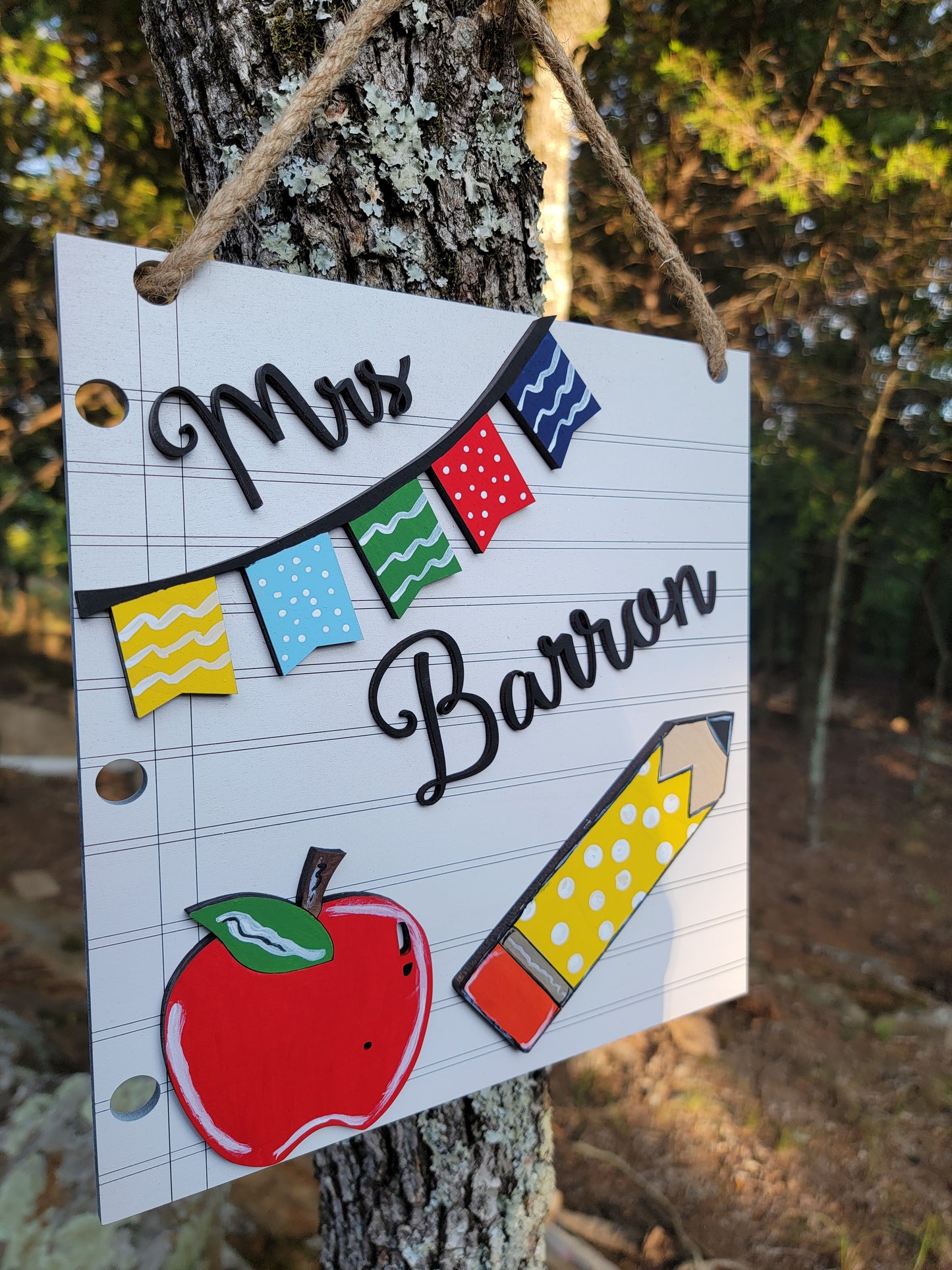 Banners, Apples and Pencils - Oh My!