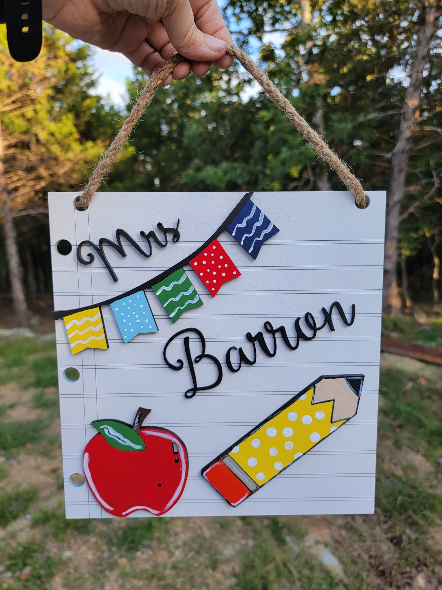 Banners, Apples and Pencils - Oh My!