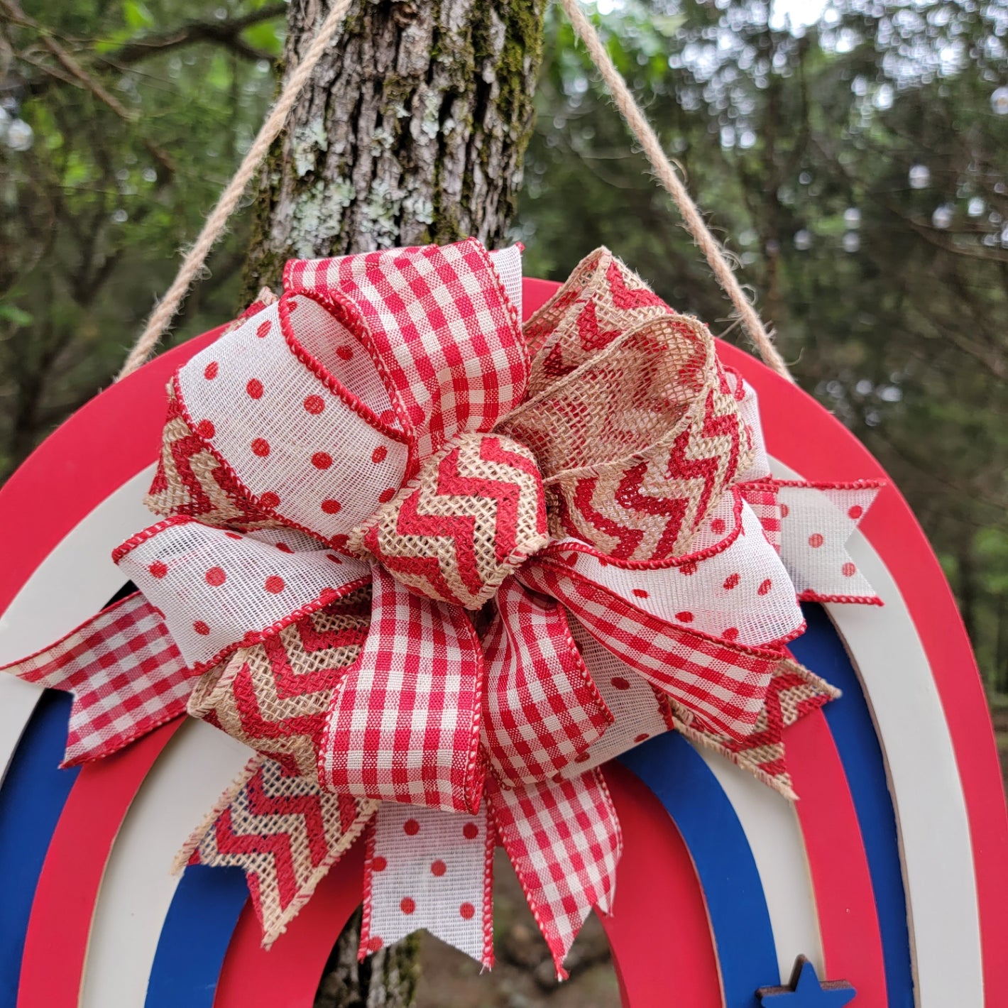Patriotic Boho Rainbow