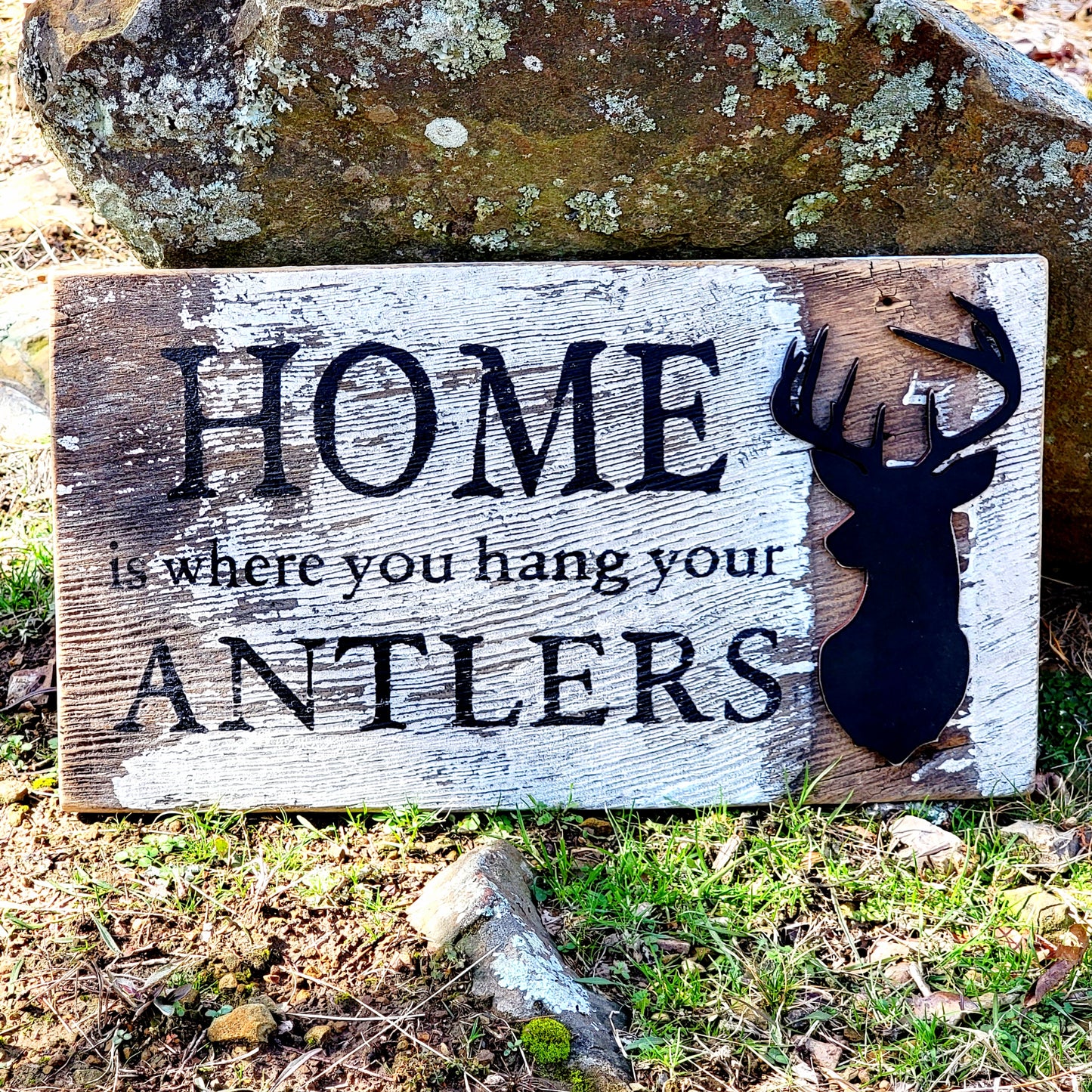 Reclaimed Home Is Where Antlers