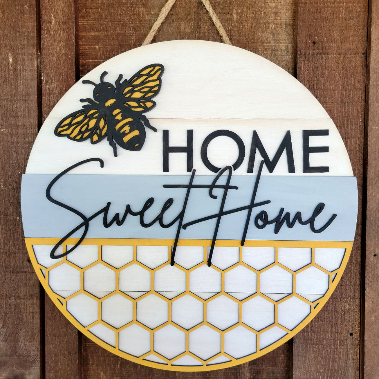 Home Sweet Home - Bee Round