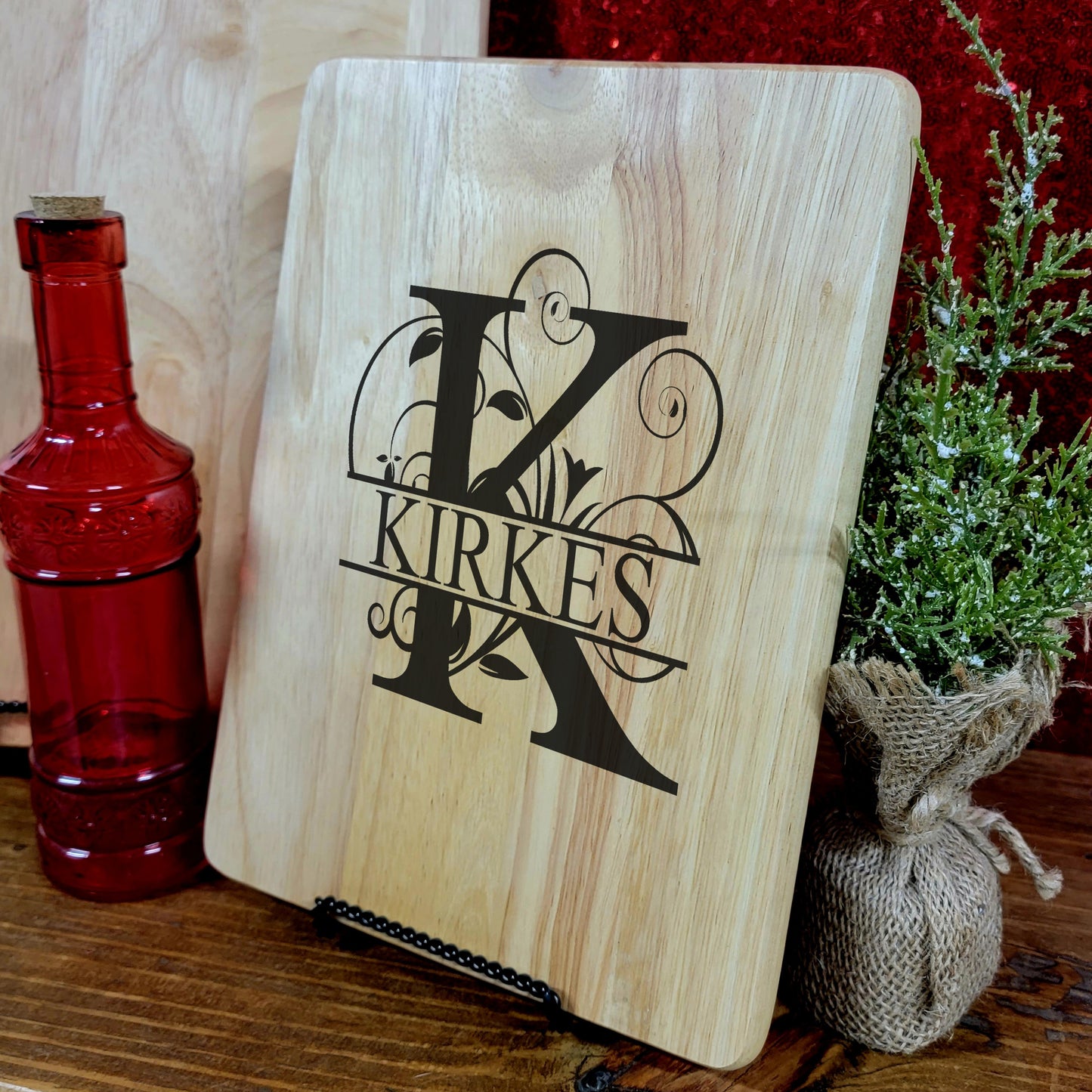 Monogrammed Cutting Board