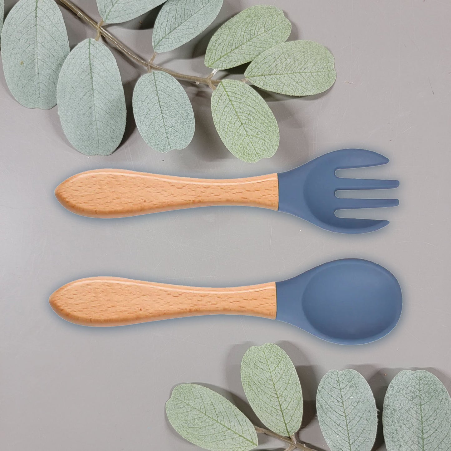 Silicone Baby/Toddler Utensil Set