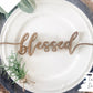Thanksgiving Place Setting Words