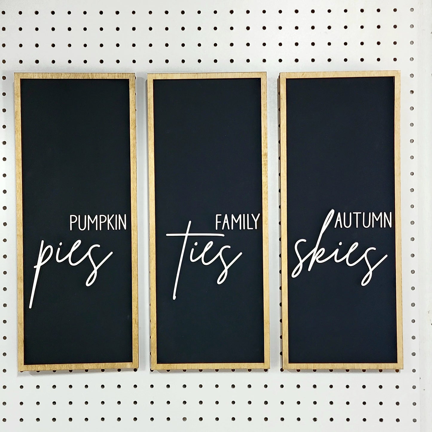 Fall Trio Signs