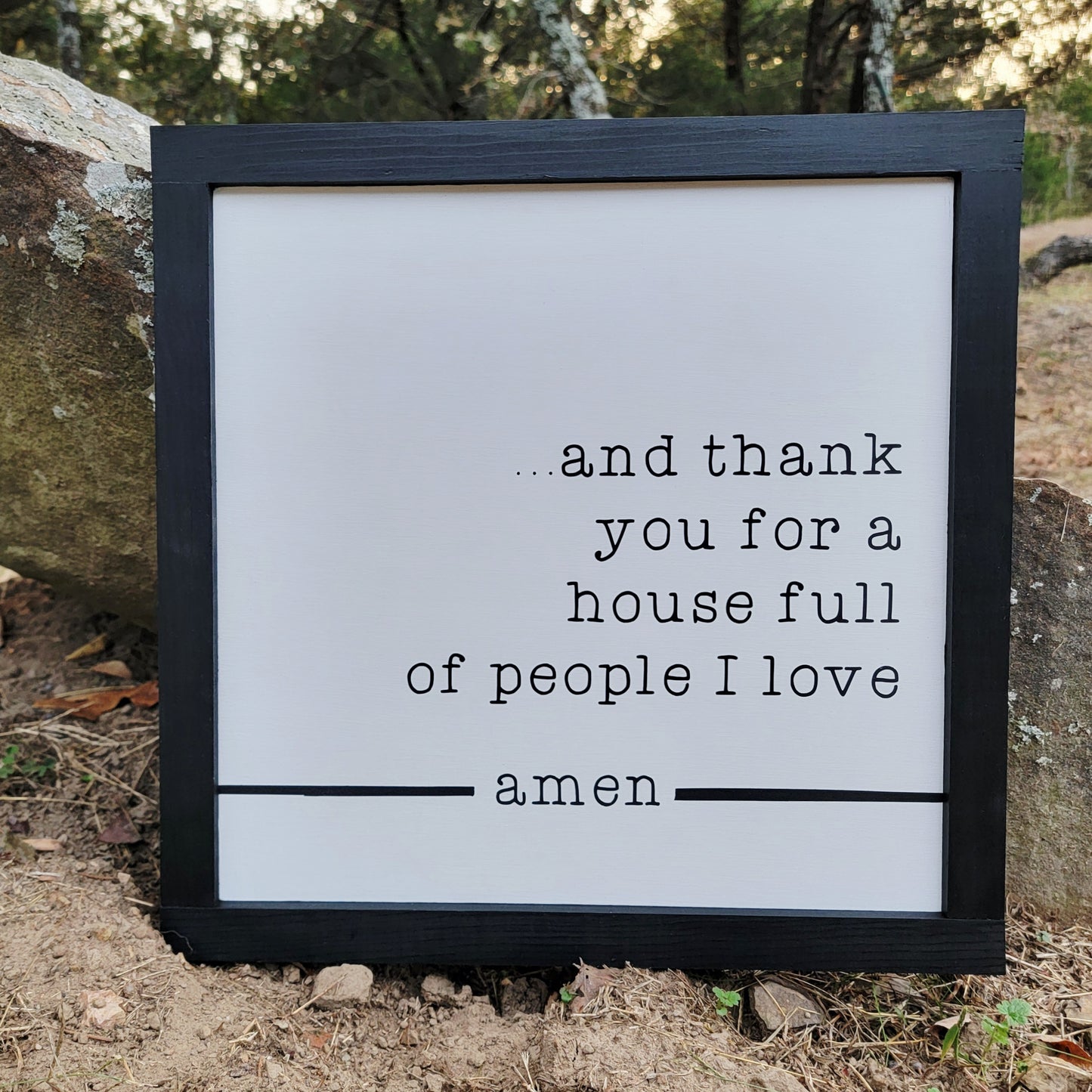 Thank You For House Full of People