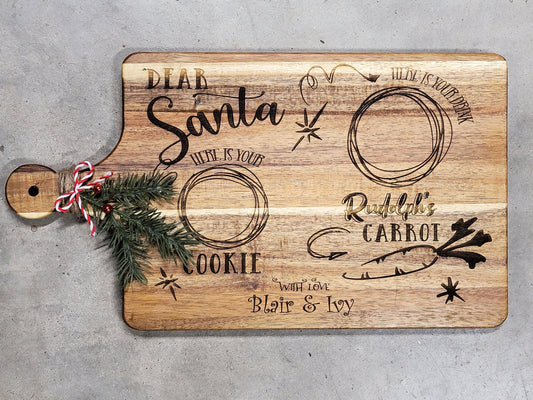 Santa Snack Tray