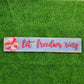 Reclaimed Blue Wood Let Freedom Ring Sign