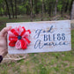 God Bless America - Patriotic Shelf Sitter