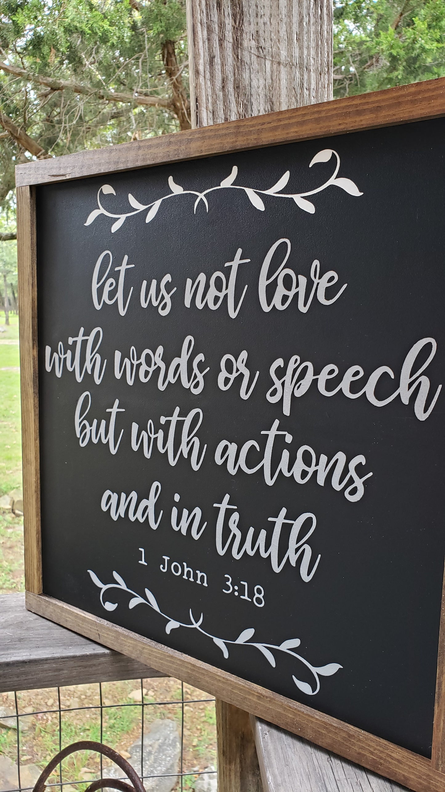 Let Us Not Love With Words or Speech...