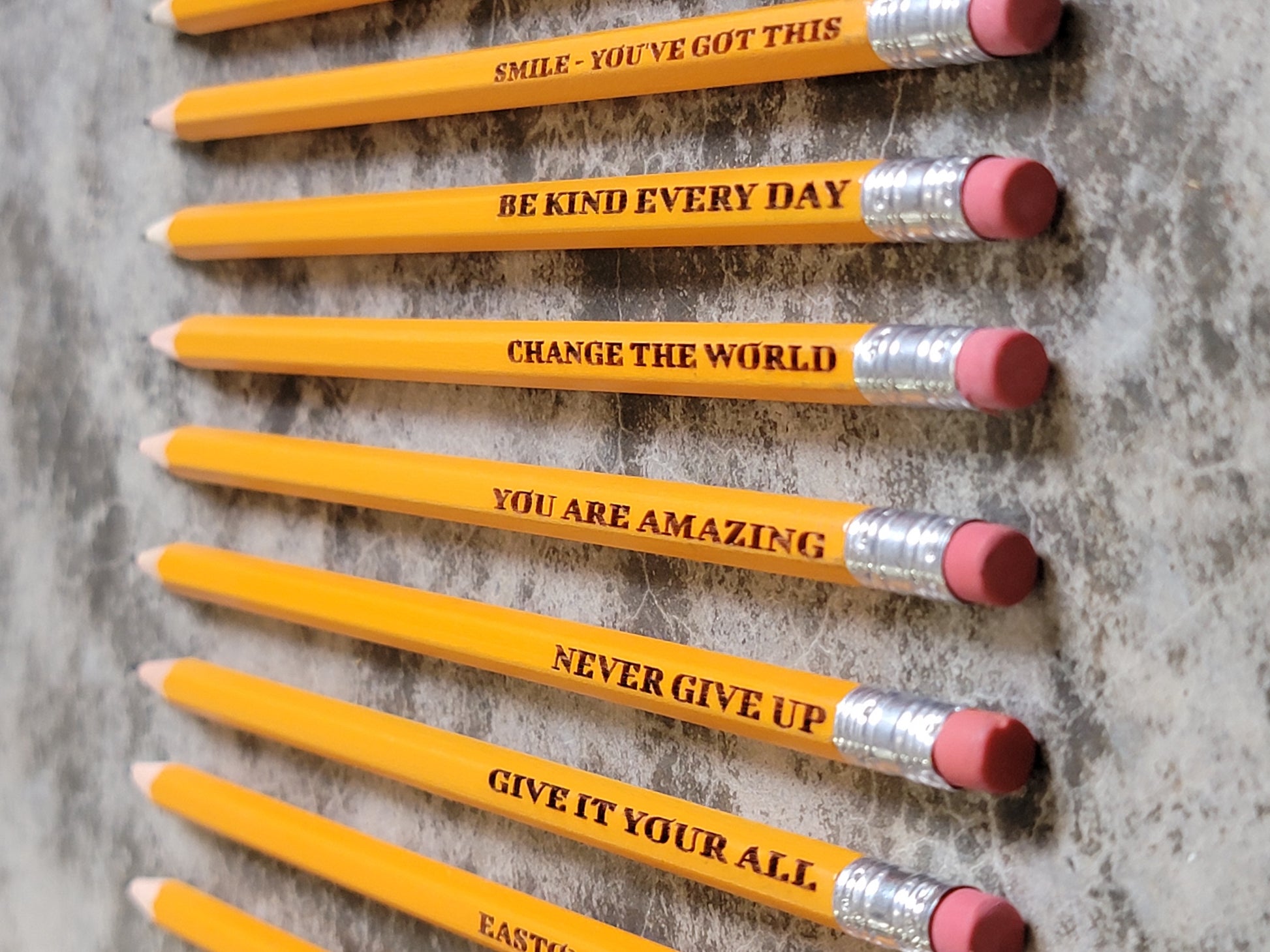 Personalized Engraved #2 Pencils, Ticonderoga Pencils, Teacher