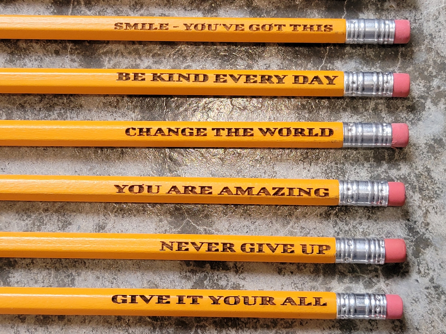 #2 Ticonderoga Engraved Pencils