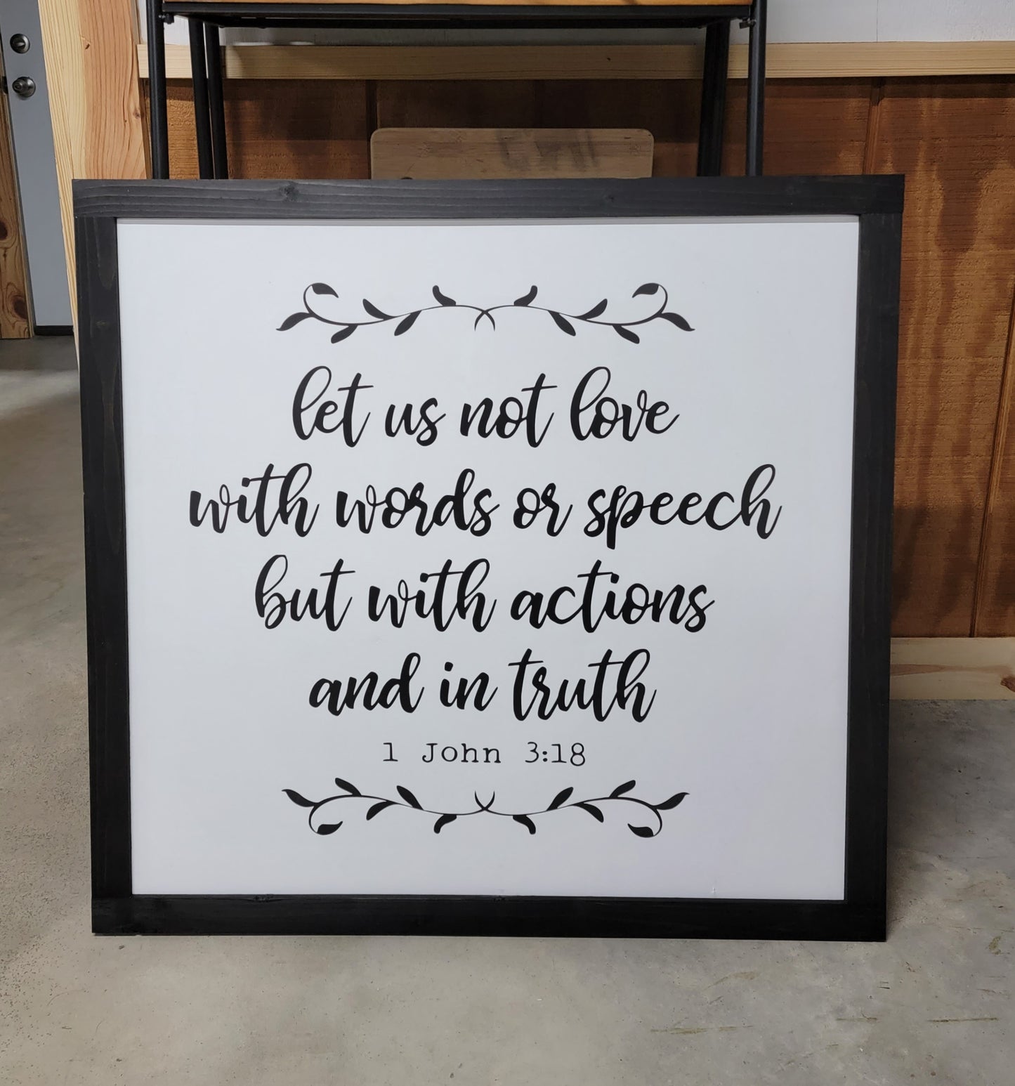 Let Us Not Love With Words or Speech...