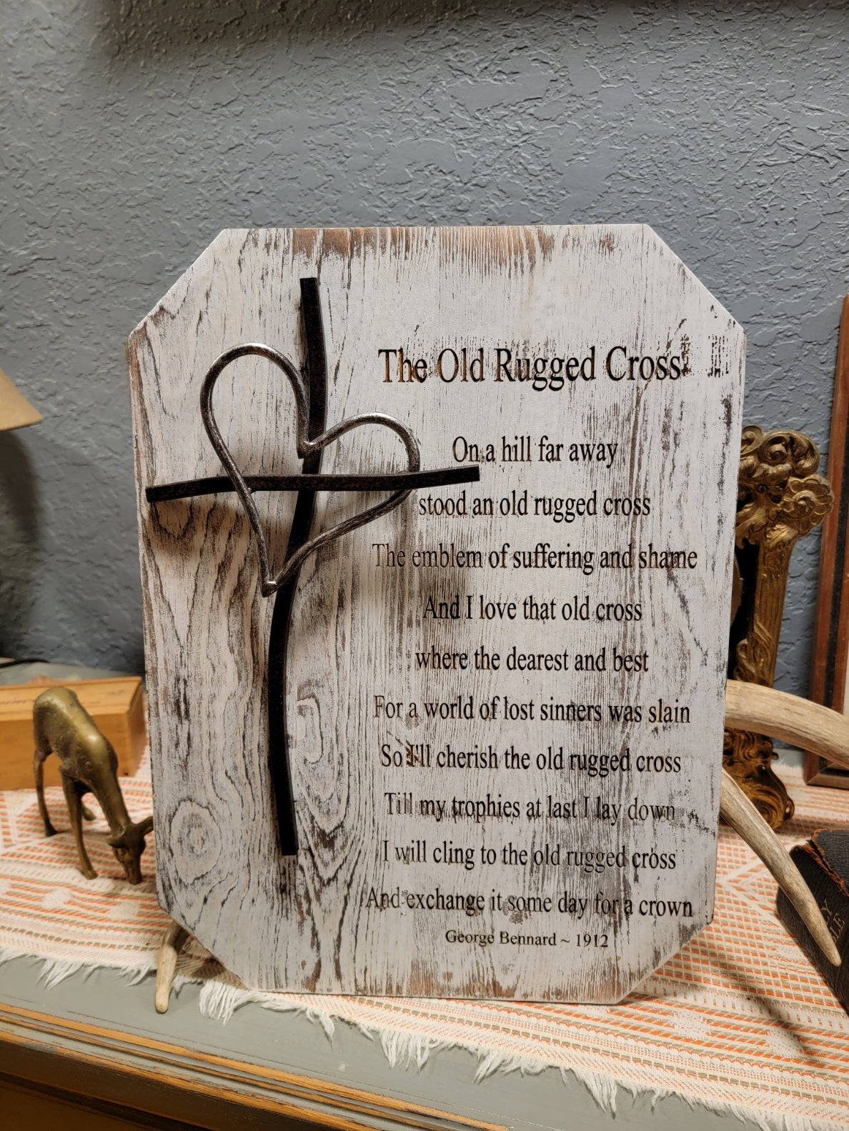 Old Rugged Cross Sign Old Rugged Cross Hymn – Lazy K Designs