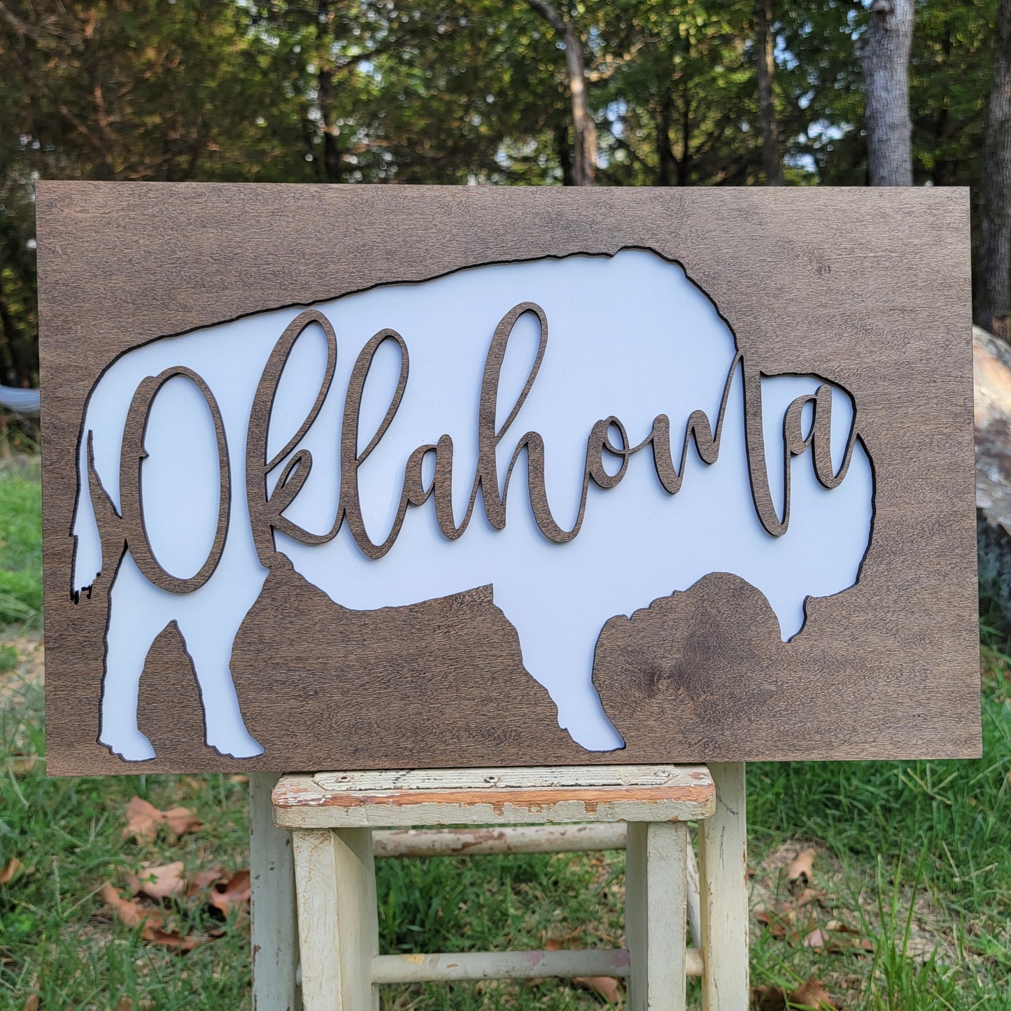 Oklahoma Bison Signage