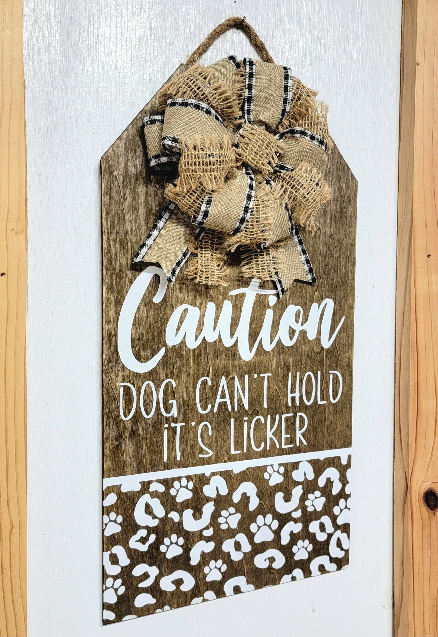 Dog Can't Hold Licker