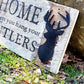 Reclaimed Home Is Where Antlers